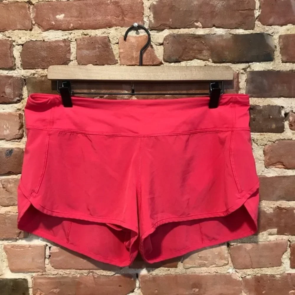 Lululemon Speed Short 2.5" Boom Juice Size 10 - Picture 1 of 8